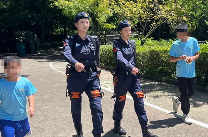 程天科技外骨骼助力“小萌管”探索智慧治理新篇章，科技點(diǎn)亮城市未來(lái)